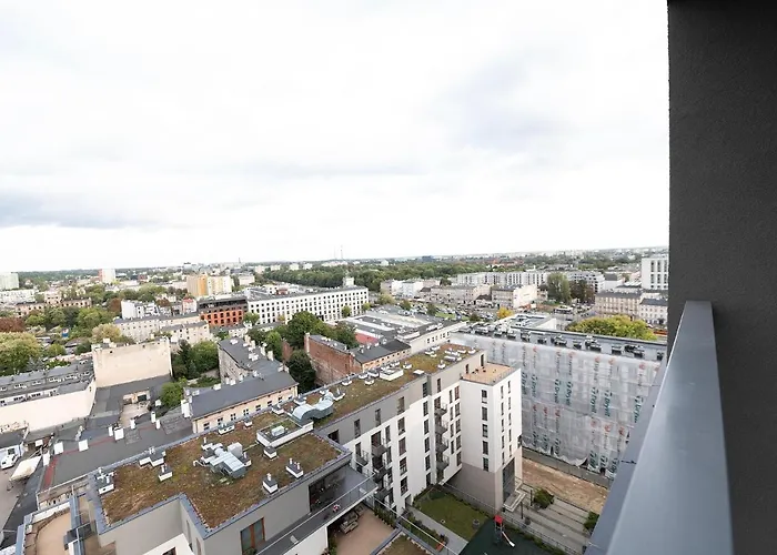 The Highest Penthouse In On B&b-freeparking Łódź